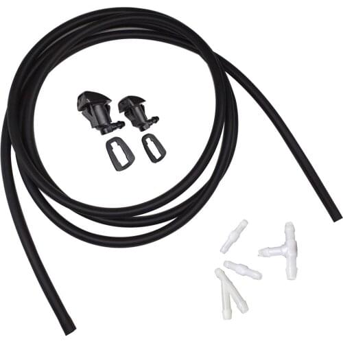 Car Front Windshield Water Spray Wiper Jet Nozzle For Toyota Camry XV30 2002-2006 Land Cruiser Prado J120 2002-2009 Car Styling