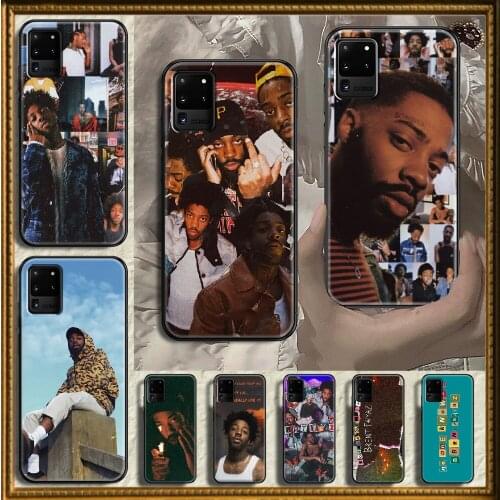 Singer Brent Faiyaz Phone case For Samsung Galaxy Note 4 8 9 10 20 S8 S9 S10 S10E S20 Plus UITRA Ultra black tpu waterproof