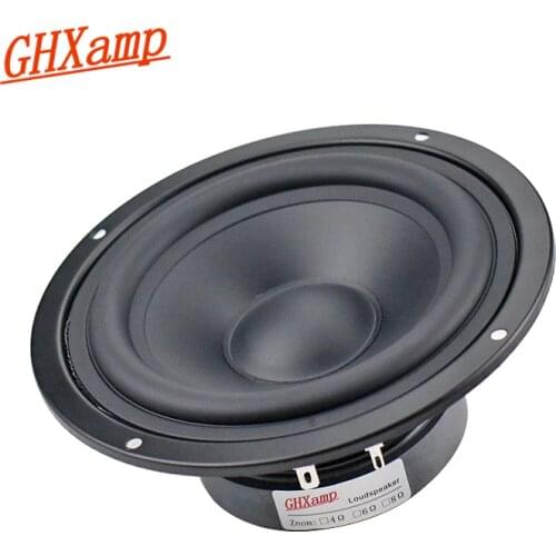 GHXAMP 5"INCH 147MM Woofer Speaker Unit Mid-bass 90W Stereo HOME Theater Speaker HIFI Loudspeaker DIY F0-7300hz 1PCS