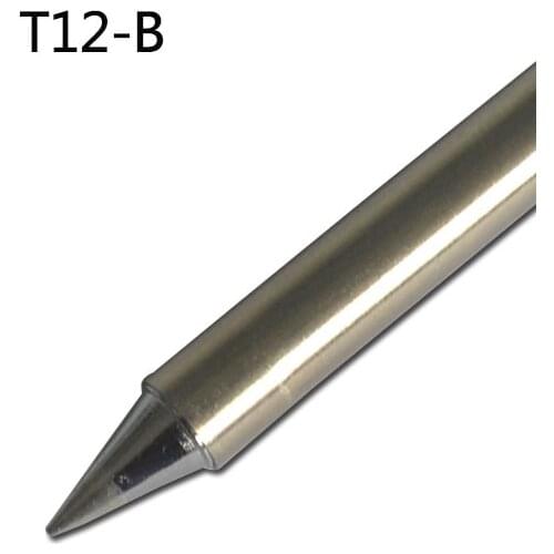 Gudhep T12-B Soldering Iron Tips Soldering Bit Repairing Tool for FX951 FX950 Soldering Rework Station