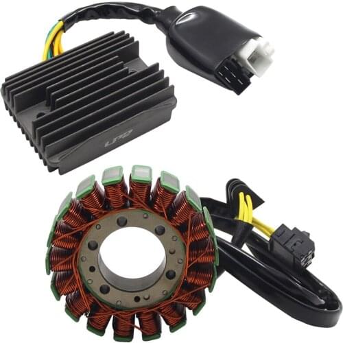 Motorcycle Magneto Stator Generator Ignition Coil+Regulator Rectifier For Honda CBR1100XX Blackbird 31600-MAT-E01 31120-MAT-E01