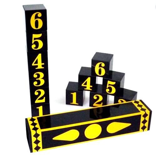 Cuba A Libre (PVC version) Magician Block/Dice Exchange Magie Stage Illusions Magic Tricks Gimmick Props Comedy Mentalism