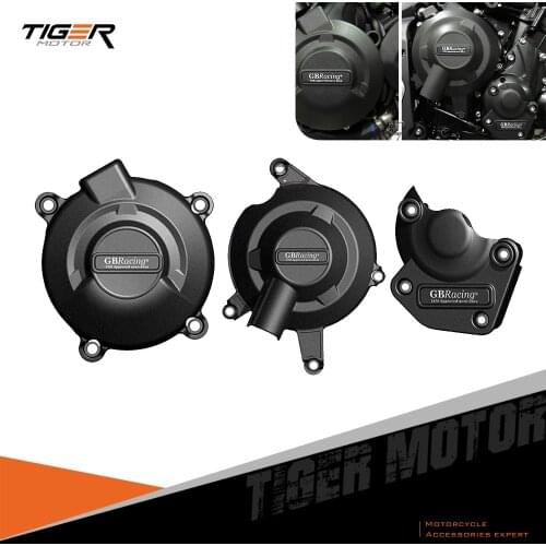 Motorcycles Secondary Engine Protection Set Case for Triumph Daytona 675R 2011 - 2012 & Street Triple R 2011-2016