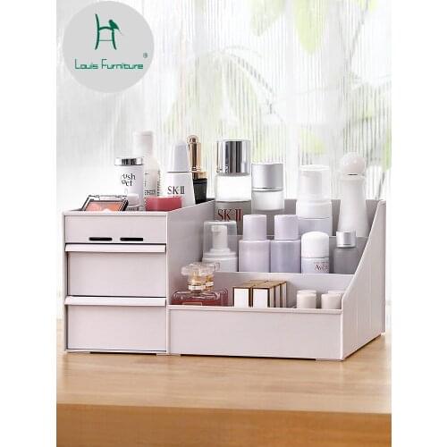 Shelves Dormitories Cosmetics Drawer Students' Desktop Finishing Boxes Makeup Boxes Dressing Tables Skin Care Products