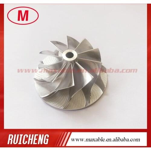 RHF3 reverse 37.50/48.00mm 10+0blades high blades Turbo milling/aluminum 2618/billet compressor wheel