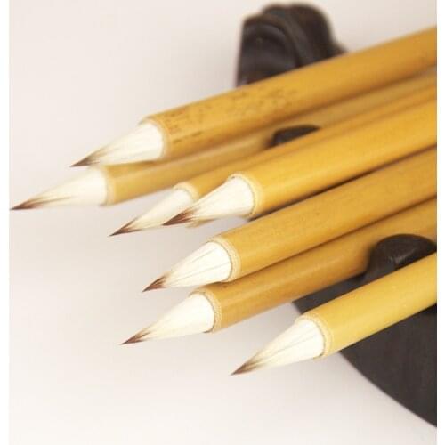 Chinese Calligraphy Pen Traditional Craft Chinese Multiple Hair Brush Pen Chinese Painting Fine Line Calligraphy Writing Brush