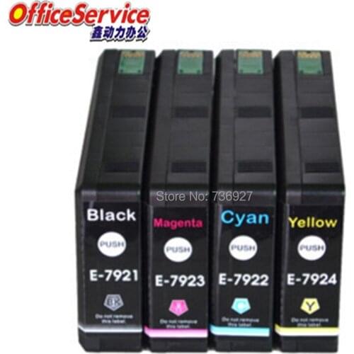 T7921 T7922 T7923 T7924 Compatible Ink Cartridge For Epson WorkForce WF-5111 WF-5191 WF-5621 printer