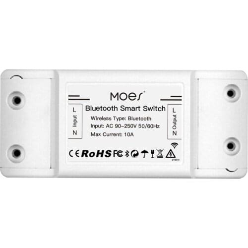 Tuya BT Intelligent Module Home Household Relay Module Single-Point Control Remotes Control Mobilephone APP Control Timer