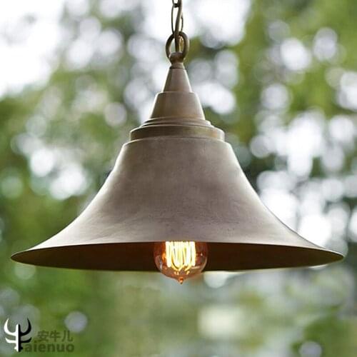 Vintage Pendant Lights Loft Pendant Lamp Retro Hanging Lamp Lampshade For Restaurant /Bar/Coffee Shop Home Lighting Luminarias