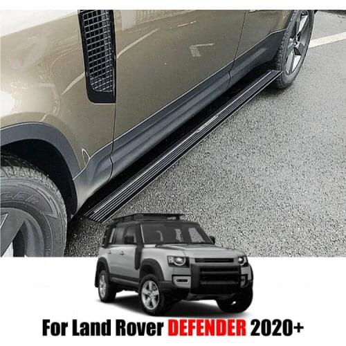 High Quality Electric Motor Pedal Running Board Side Step Bar Nerf For Land Rover Defender 2020 2021 2022