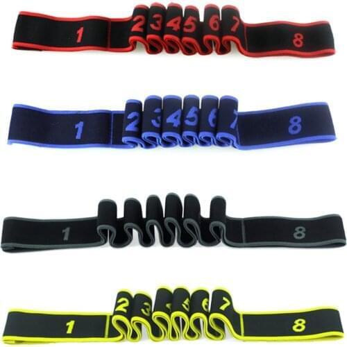 Yoga Pull Strap Belt Yoga Band Gymnastics Adult Girl Latin Training Bands Pilates Stretch Resistance Bands Fitness Elastic Band