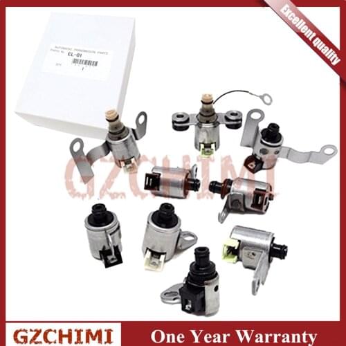 09A 09B 5F31 JF506E 9 Piece Transmission Shift Solenoid Gearbox Kit For VW Jaguar Land Rover
