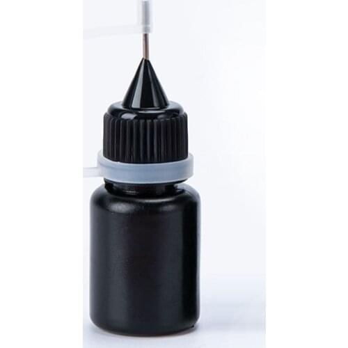 1Pc 5ml DIY Inkpad Flash Refill Ink Color Inking Photosensitive Seal Stamp Oil For Wood Paper Wedding Scrapbooking Make Seal