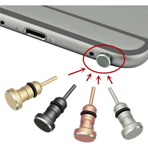 2 in 1 Earphone Dust Plug 3.5mm AUX Jack Interface Anti Mobile Phone Card Retrieve Card Pin for Apple Iphone 5 6 Plus PC Laptop