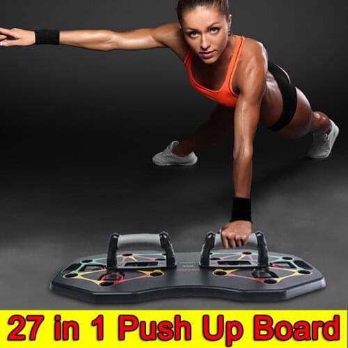 27 in 1 Push Up Board Push-up Stands Home Fitness Exercise Body Building Muscle Training GYM Sports Equipment Exercise Tools