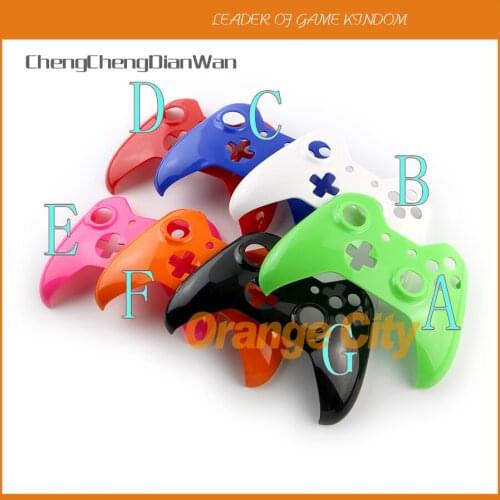 ChengChengDianWan wireless controller housing case top cover for xbox one xboxone controller front faceplate 5pcs/lot