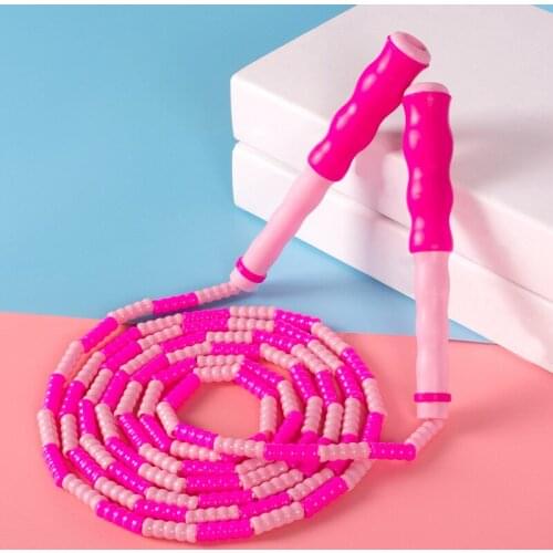 Childrens rope skipping training, fitness rope skipping, professional sports, bamboo pole speed training, foot exerciser, porta