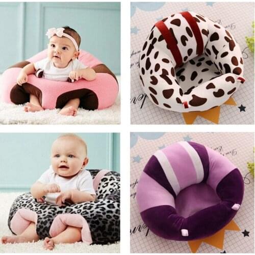 Baby Seat Plush Childrens Soft Sofa Support Infant Learning To Sit Chair Keep Sitting Posture Comfortable For 0-24 Months Baby