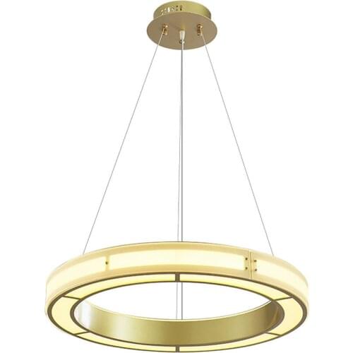 Art designer hotel lobby LED chandelier gold lamp AC110V 220v living decoration bedroom hanging lights