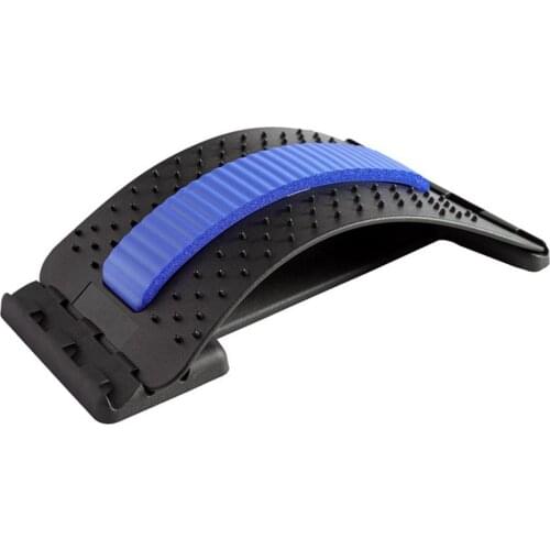 Back Massager Stretcher Equipment 3 levels Massage Tools Magic Stretch Fitness Lumbar Support Relaxation Spine Pain Relief