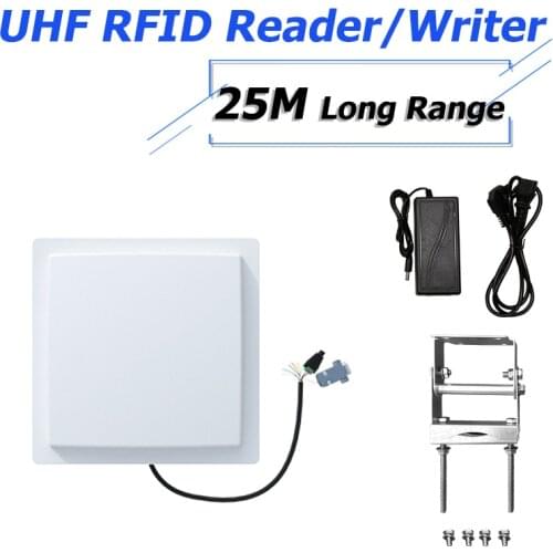 UHF RFID Reader Writer Module 25m Long Range 865~868MHz or 902-928mhz ISO18000-6C WG26/34 RS232/485 Access Concrol Reader Board
