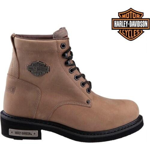 Harley Davidson Boots For Men original GIBSON Nubuck winter thick bottom waterproof casual fashion stylish casual motorcycle Boots