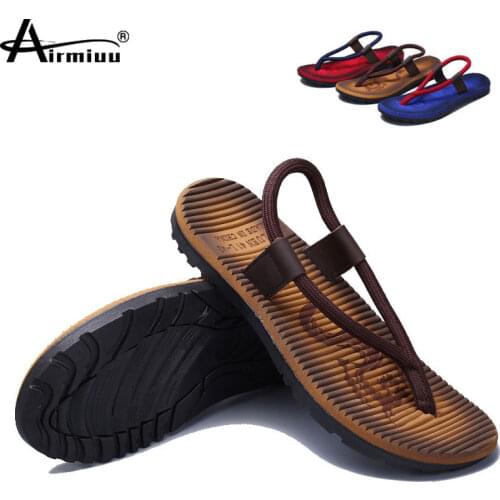 Summer Men Sandals Outside Walking Sports Shoes Male Clip Toe Flip Flops Non-slip Footwear Beach sandalias hombre Casual Shoes