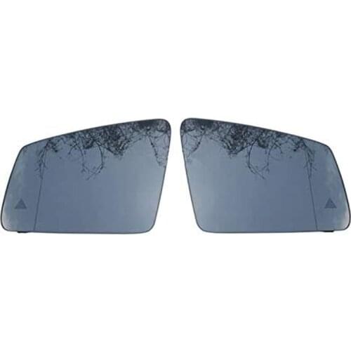 NEW-Car Replacement Heated Blind Spot Warning Wing Rear Mirror Glass for Mercedes-Benz GLa GLK W204 W212 W221 09-18