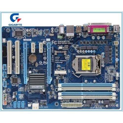 Original motherboard Gigabyte GA-Z68P-DS3 DDR3 for intel LGA 1155 boards Z68P-DS3 z68 Desktop motherboards