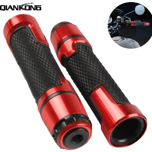 7/8" CNC plastic Universal Motorcycle Handle Handlebar Hand Bar Grip hand grips FOR HONDA CRF150F 2013 2014 2016 2017 SUZUKI