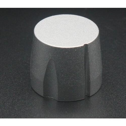 Aluminum Alloy Knob 21x17mm Potentiometer Knob Audio Knob - Silver