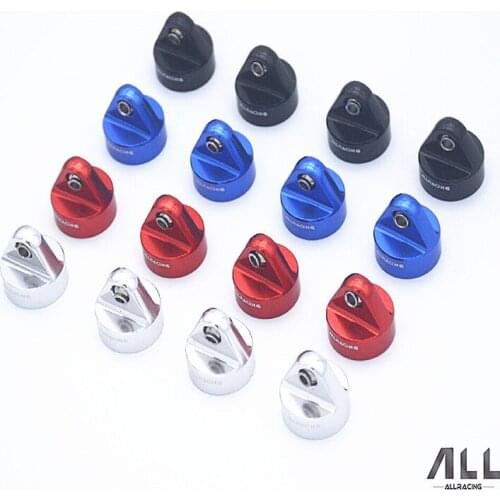 Traxxas UDR Straight Bridge Short Card Metal Shock Absorber Cap Metal Shock Absorber Cap ALLRACING 4PCS