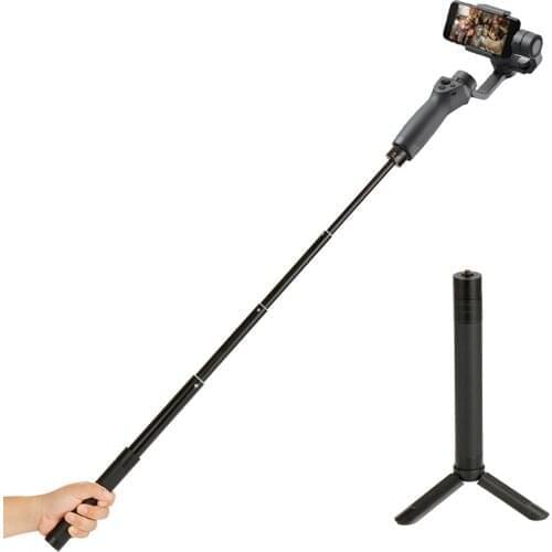 Smooth 4 Extension Pole Stick 29 inch Extendable Telescopic Rod Monopod Tripod for DJI OSMO mobile 2 Gimba,Feiyu Vimble 2 G6 G5