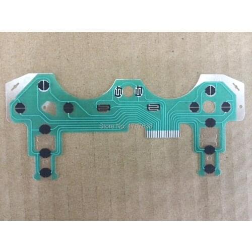 For Playstation 4 Conductive Film Keypad Replacement for PS4 Controller PCB Circuit Ribbon Green
