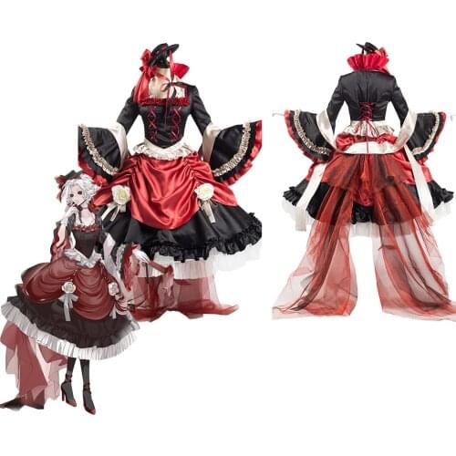 Identity V Mary Cosplay Costume Bloody Queen Dress Outfits Suit Women Girl Halloween Carnival Costumes women girl princess dress