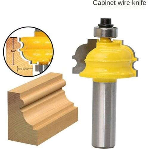 1PC High-grade 1/2 Shank Architectural Molding Router Bit Line knife Woodworking cutter Tenon Cutter for Woodworking Tools