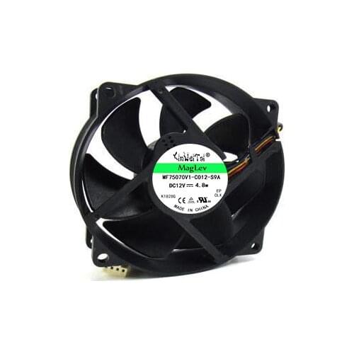 2 For SUNON KDE1209PTVX, 13.MS.B2623.AF.GN DC 12V 4.4W 4-wire 4-pin 110mm 92x92x25mm Server Round Cooling fan