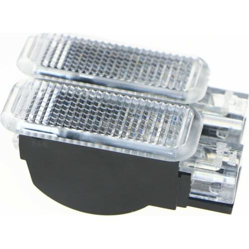 2 Pcs Interior Door Light Lamp Trunk Lllumination Lights For Audi A1 A2 A3 A4 A5 A6 A7 Q3 Q5 Q7 TT VW Phaeton Seat 8KD 947 415C