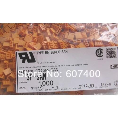 3P-SAN housings Yellow color Connectors terminals housings 100% new and original parts