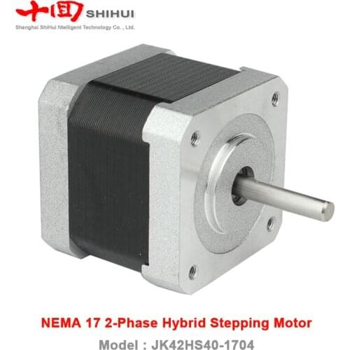 42BYGH Nema 17 2-Phase Hybrid Stepper Motor Length 40mm 1.7A 42N.Cm 4-Lead For 3D Printer Or Textile Machinery CNC Kit
