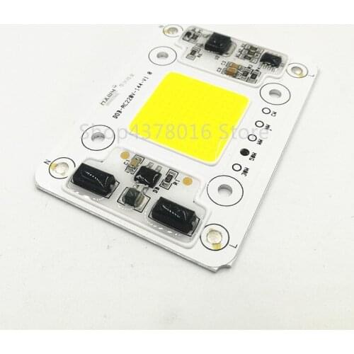 50W Grow LED Full Spectrum White 380-840nm 220V/110V For DIY LED Grow Light