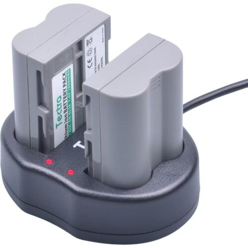 Tecrta EN-EL3e EN EL3e ENEL3e Battery bateria+USB Dual Charger/USB cable for Nikon D30 D50 D70 D70S D90 D80 D100 D200 D300