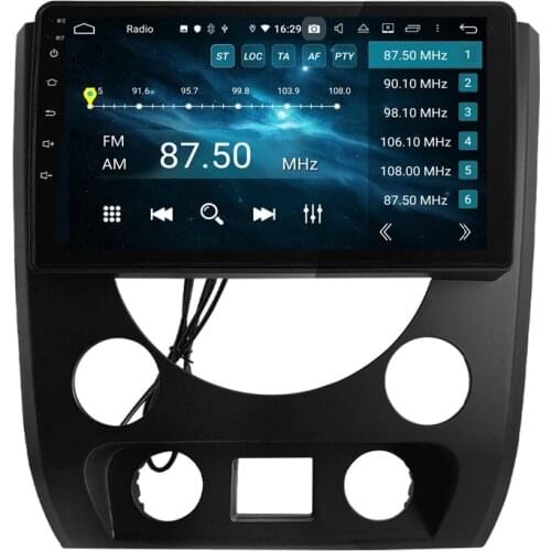 CarPlay & Android Auto 1 din 9" PX6 Android 10 Car Radio DVD GPS Video Player WIFI for Ssangyong Rexton 2014 2015