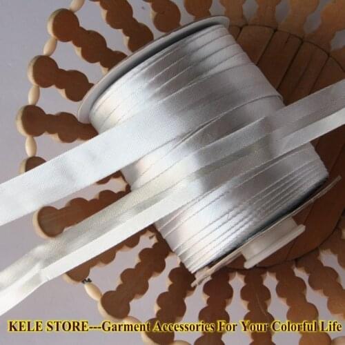 Free shipment -Metallic Bias Tape silver color ,size: 20mm,2cm,3/4",$12 for 100m DIY sewing garment item,metallic bias binding