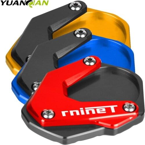 For BMW R nineT rninet 2016 2015 2014 RnineT Motorcycle Kickstand Foot Side Stand Extension Pad Support Plate Enlarger Rnine T