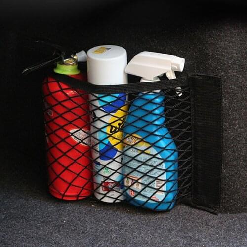 Auto Trunk Seat Elastic Net Bag Organizer Car Accessories For bmw e46 e39 e90 e60 e30 f10 f11 f20 f30 g20 g30 x1 x3 x5 z4