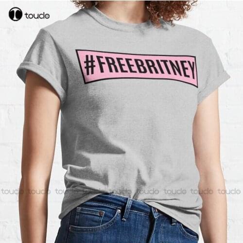 New Free Britney Classic T-Shirt Cotton Tee Shirt cat shirts Unisex