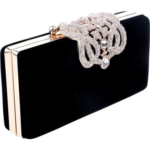 Fashion Flower Crystal Evening Bag women Rhinestones Wedding Handbag Clutch Bags Female Day Clutches Ladies hand bag Purse bolsa
