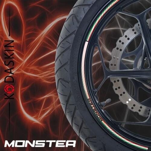 KODASKIN wheel decals stickers rim stripes motorbike for DUCATI 696 796 797 821 1100 1200