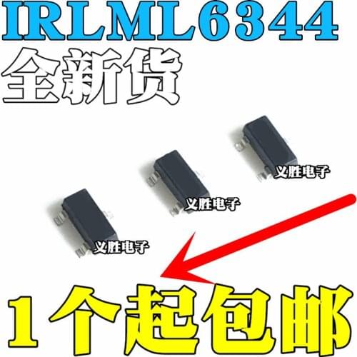 New and original IRLML6344TRPBF SOT-23 N 30V/5A MOSFET Controller triode field effect tube, 55 v 120 a small conduction resistan